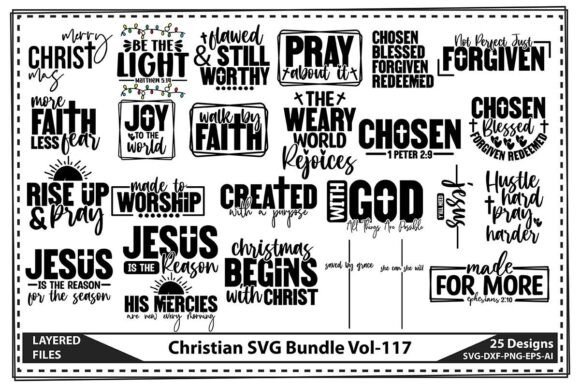 Christian SVG Bundle Vol-117: A Designer’s Review of This Creative Bundle