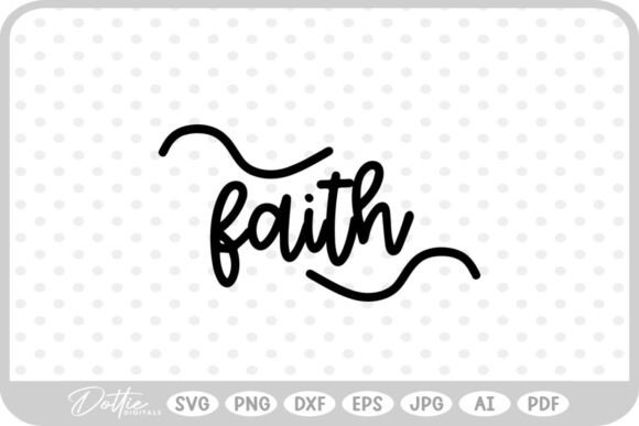 Faith Peace God Jesus Love SVG PNG DXF for Crafts & Graphics
