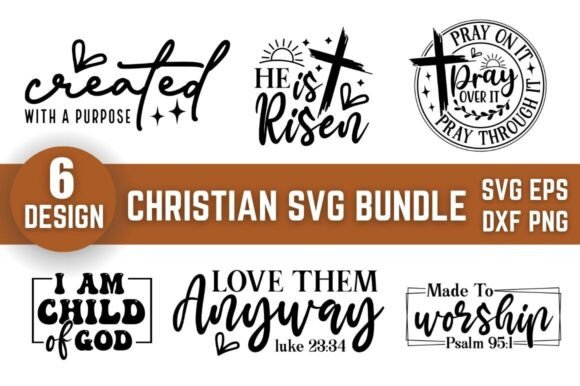 Free Christian SVG Design Bundle: Graphics for Crafts & Handmade Business
