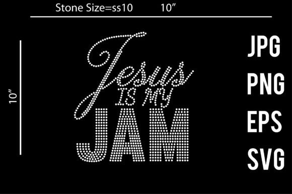 Jesus is My Jam Graphics for Crafts