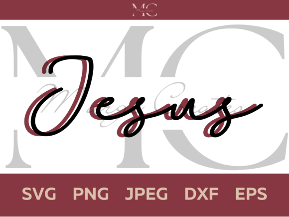 Jesus PNG Graphics for Crafts